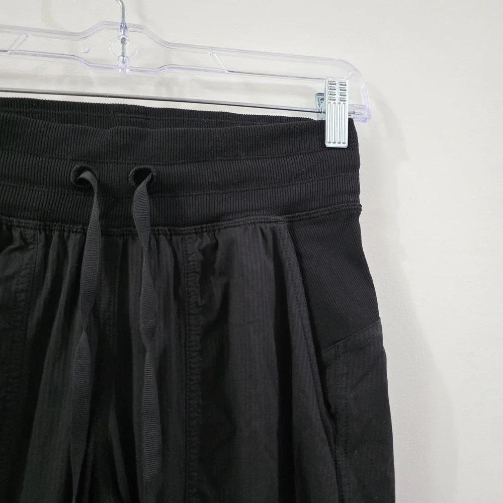 Lululemon Street To Studio Dance Pants Size 2 Black Workout Gym Athleisure